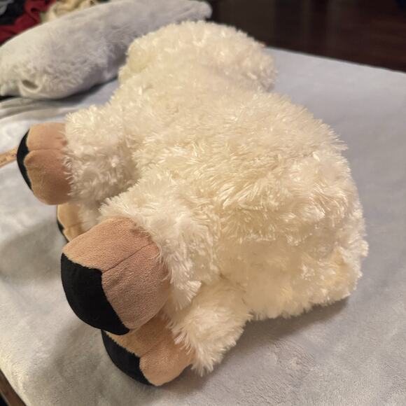 Large Minecraft Sheep Lamb Plush 15” Pillow Stuffed Animal Plushie Soft White - Picture 4 of 7